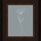 Minimalist Flower Blue