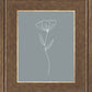Minimalist Flower Blue