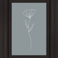 Minimalist Flower Blue