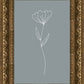Minimalist Flower Blue