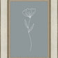 Minimalist Flower Blue