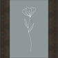 Minimalist Flower Blue