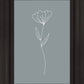Minimalist Flower Blue