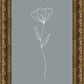 Minimalist Flower Blue