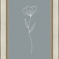 Minimalist Flower Blue