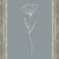 Minimalist Flower Blue