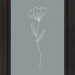 Minimalist Flower Blue