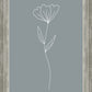 Minimalist Flower Blue