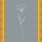 Minimalist Flower Blue