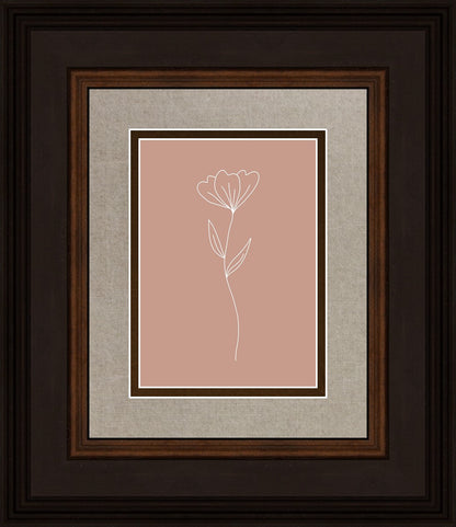 Minimalist Flower Pink