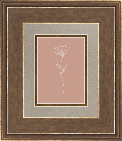Minimalist Flower Pink