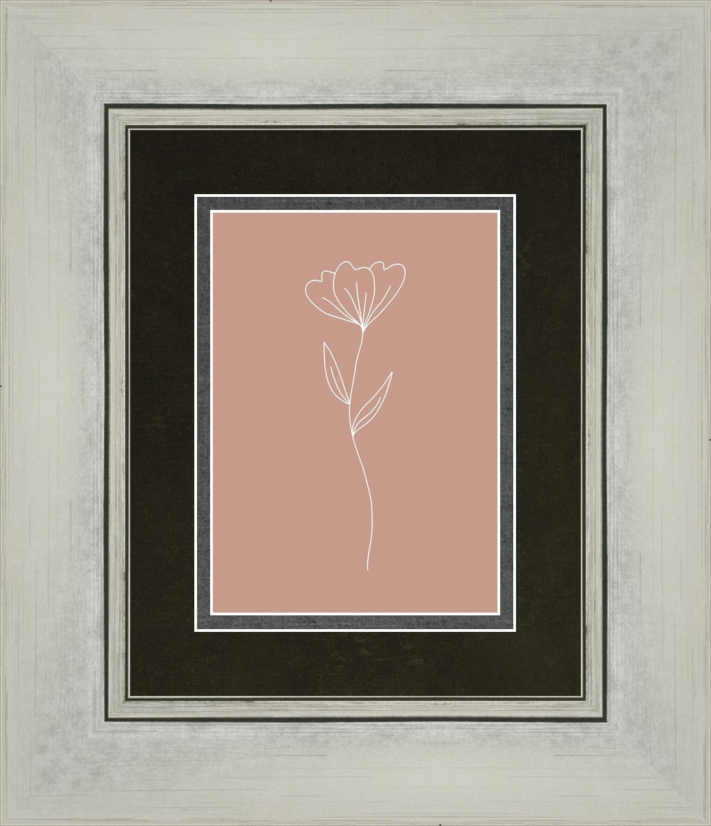 Minimalist Flower Pink