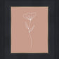Minimalist Flower Pink