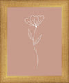 Minimalist Flower Pink