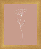 Minimalist Flower Pink