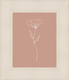 Minimalist Flower Pink