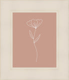 Minimalist Flower Pink