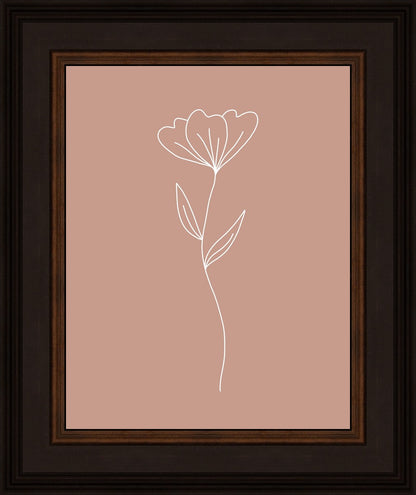 Minimalist Flower Pink