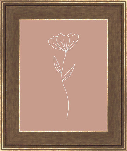 Minimalist Flower Pink