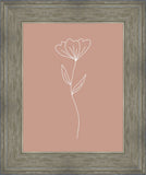 Minimalist Flower Pink