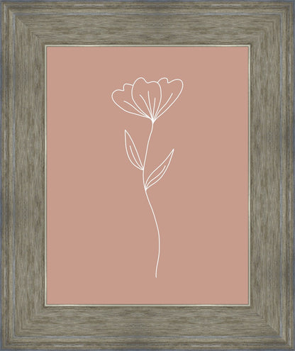 Minimalist Flower Pink