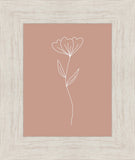 Minimalist Flower Pink