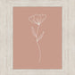 Minimalist Flower Pink
