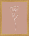 Minimalist Flower Pink