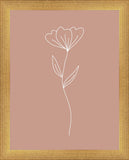 Minimalist Flower Pink