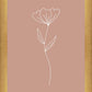 Minimalist Flower Pink