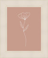 Minimalist Flower Pink