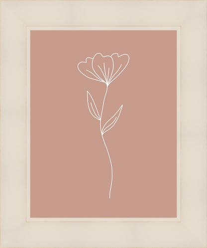 Minimalist Flower Pink