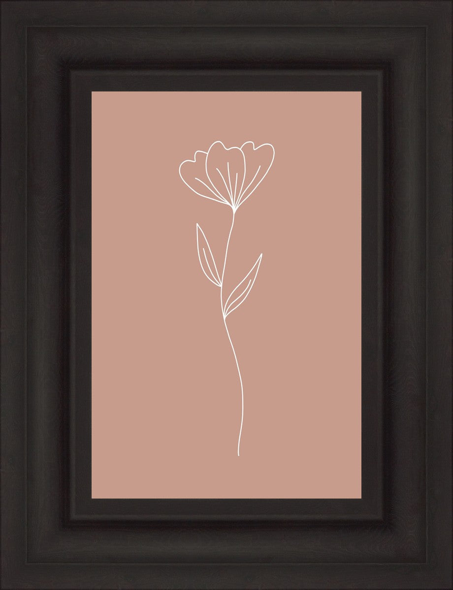 Minimalist Flower Pink