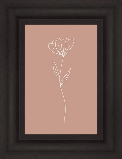 Minimalist Flower Pink