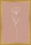 Minimalist Flower Pink