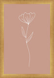 Minimalist Flower Pink