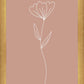 Minimalist Flower Pink