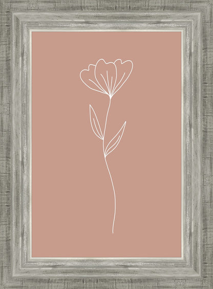 Minimalist Flower Pink