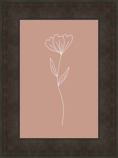 Minimalist Flower Pink