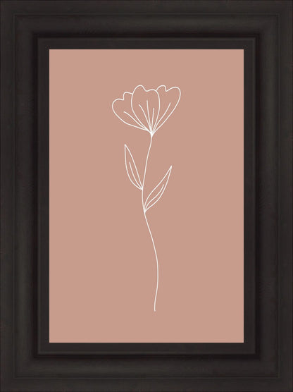 Minimalist Flower Pink