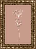 Minimalist Flower Pink