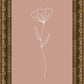 Minimalist Flower Pink