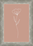 Minimalist Flower Pink