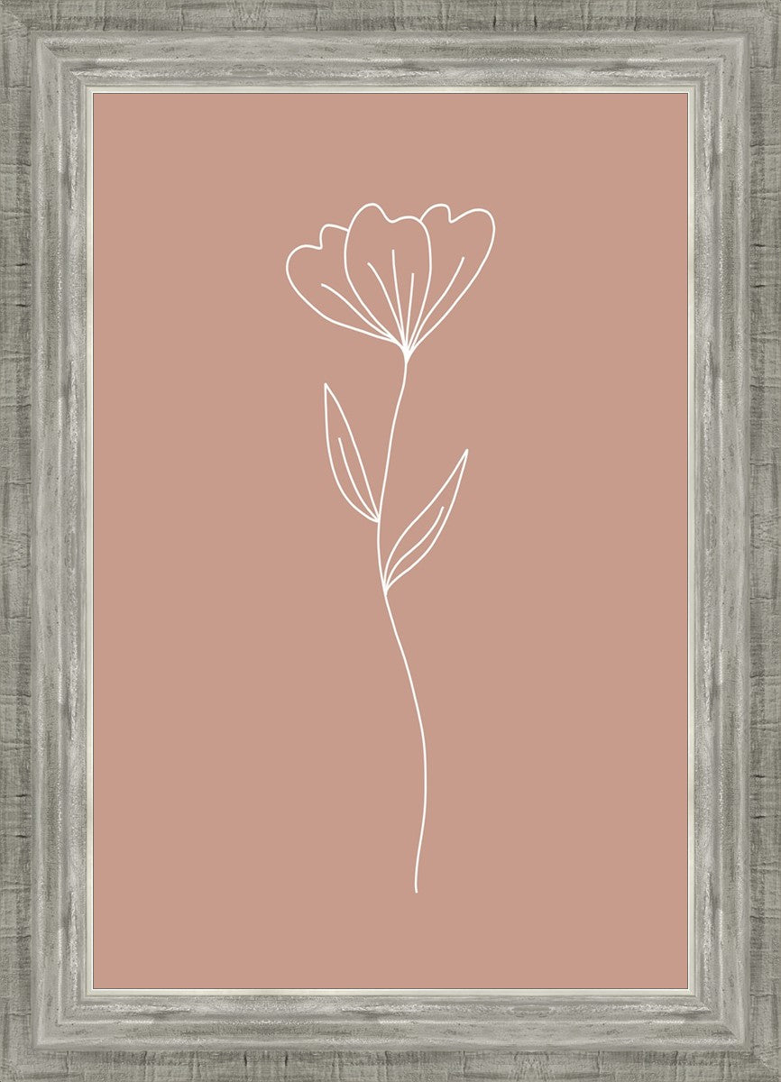 Minimalist Flower Pink