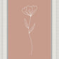Minimalist Flower Pink