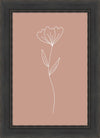 Minimalist Flower Pink