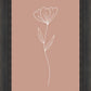 Minimalist Flower Pink