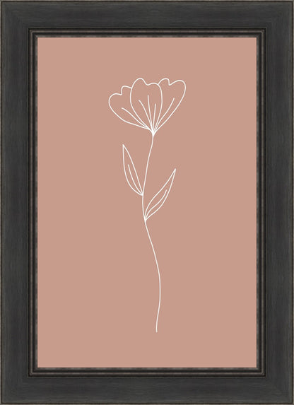 Minimalist Flower Pink