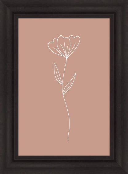 Minimalist Flower Pink