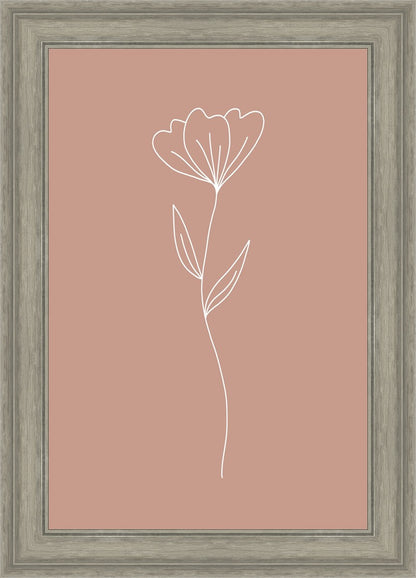 Minimalist Flower Pink